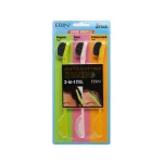 24 Hour Edge Tamer Brushes Bristle - 3 Pack