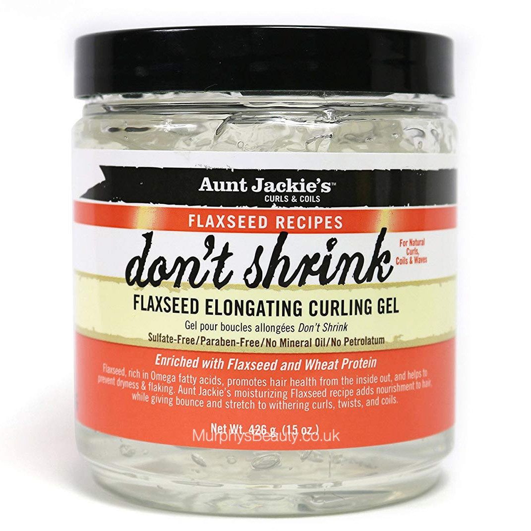 AUJ107__69209 Aunt Jackie’s | Don’t Shrink Flaxseed Elongating Curling Gel (511g) - Image 1