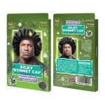 Kashmir - silky bonnet cap rosemary