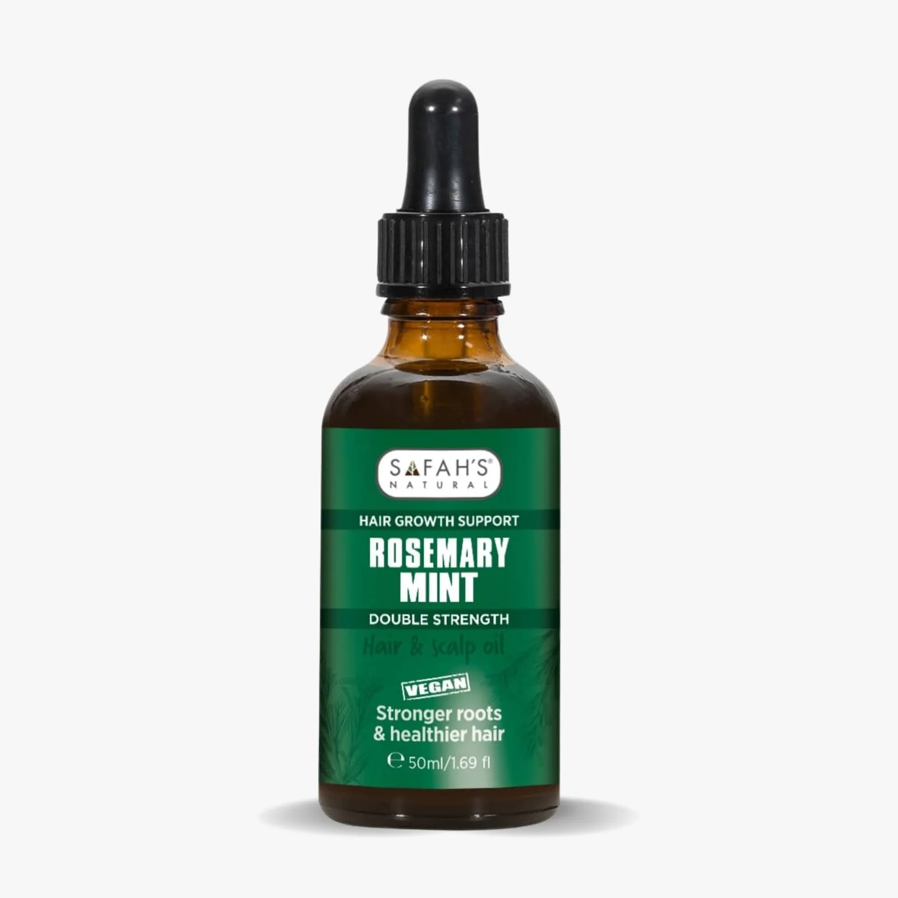 DRMNT050_s Rosemary Mint Oil (Double Strength) – 50ml | Revitalising Aromatherapy & Hair Care Oil for Skin & Scalp - Image 1