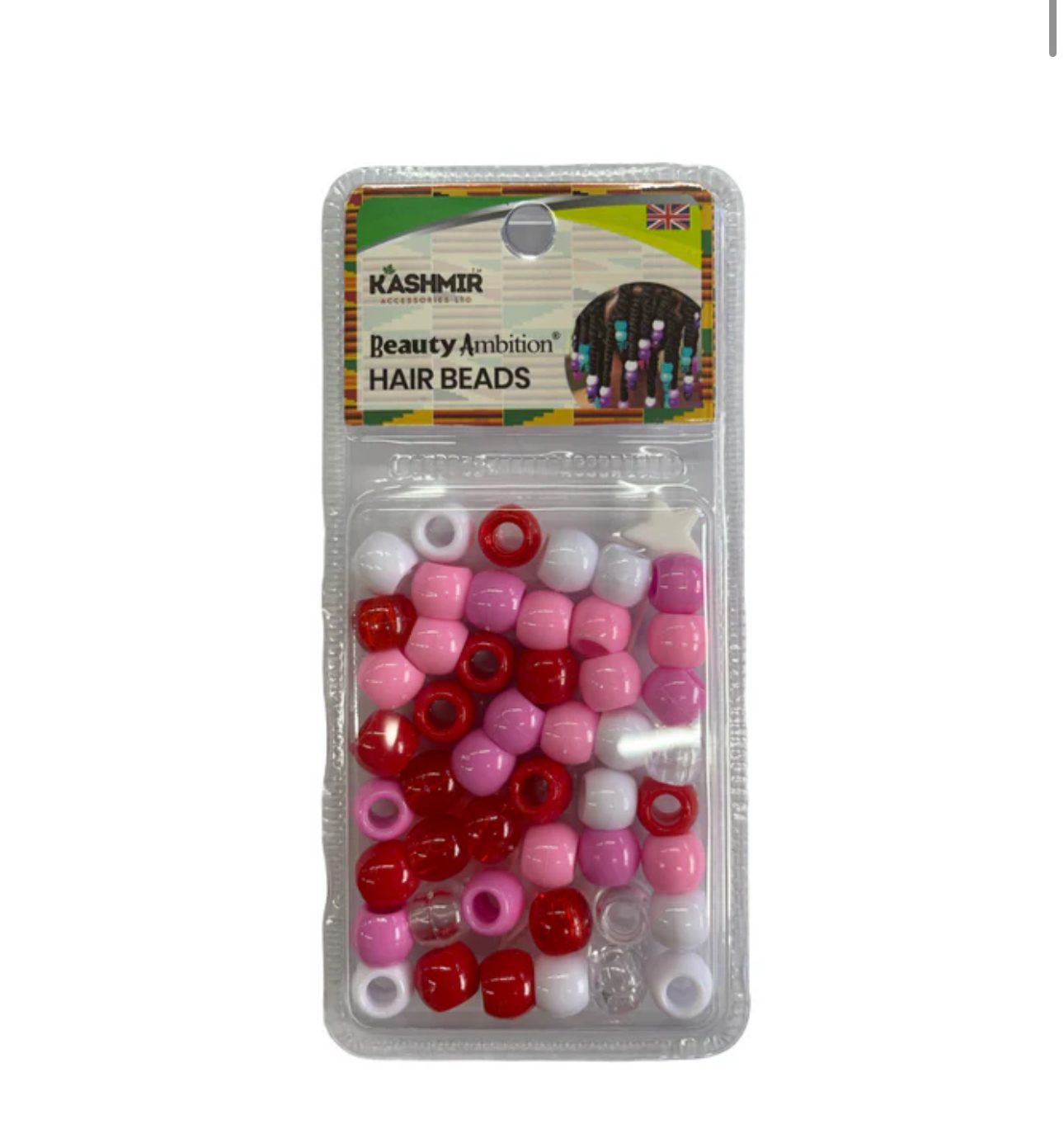 IMG_3641 Kashmir - Colorful Beads Pink - Image 1
