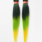 X Pression Syn 2X Pre Stretched Ultra Braid - Colour 46 OM/Green Mango