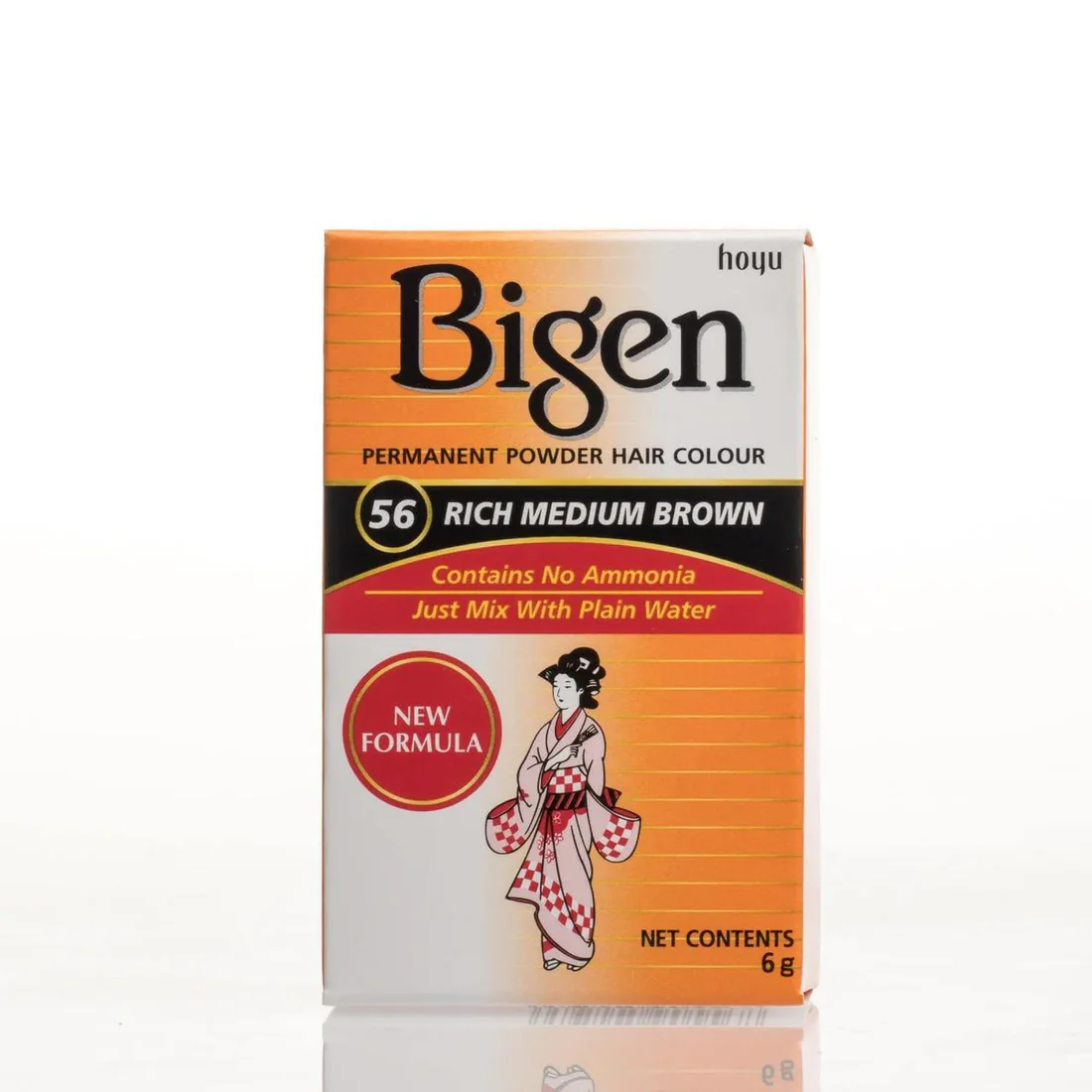 IMG_8858.jpg-2 Bigen Permanent Powder Hair Colour – Rich Medium Brown (56) - Image 1