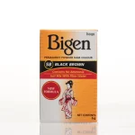 Bigen Permanent Powder Hair Colour – Black Brown (58)