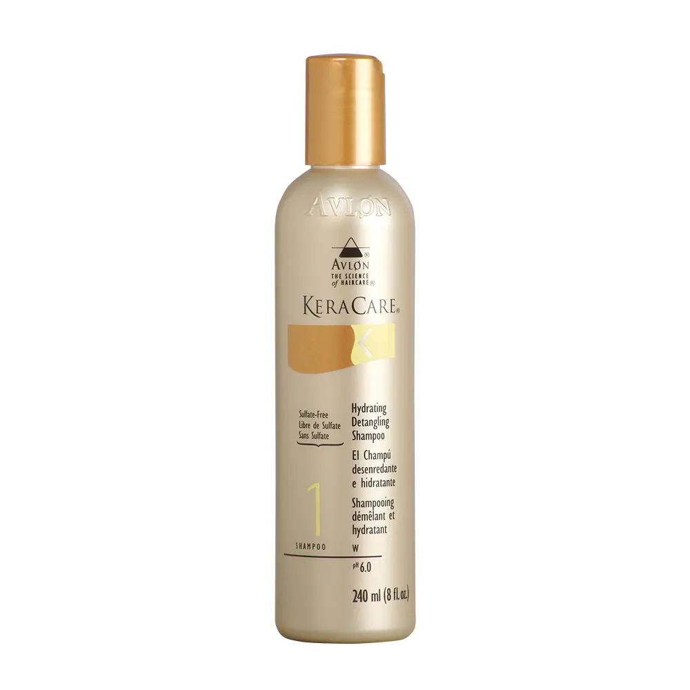 KeraCare-Hydrating-Detangling-Shampoo-Sulfate-Free-8oz Keracare Sulfate Free Hydrating Detangling Shampoo 8oz - Image 1