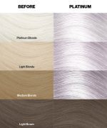 Crazy Color - Platinum Semi-Permanent Classic Silver Hair Dye - Image 2