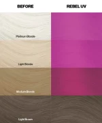 Crazy Color - Rebel UV Semi-Permanent Neon Pink Hair Dye - Image 2