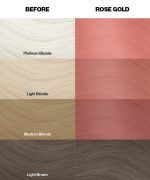 Crazy Color - Rose Gold Semi-Permanent Metallic Pink Hair Dye - Image 2