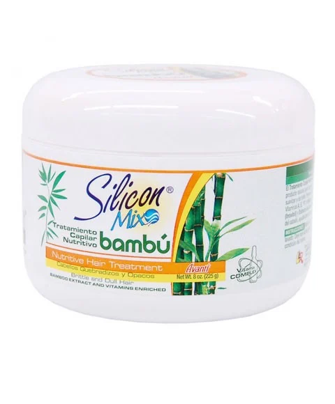 SMbamnuthtreat Silicon Mix - Bamboo Extract Nutritive Hair Treatment - Image 1