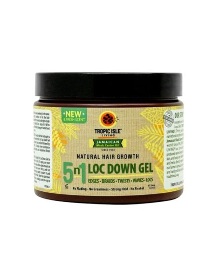 Tropic Isle - Jamaican Black Castor Oil 5 N 1 Loc Down Gel
