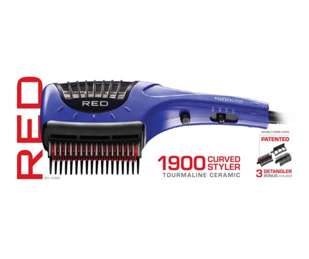 IMG_4003 RED BY KISS 1900 CURVED STYLER BD02DG - Image 1