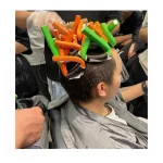 10 Pcs Square Bendy Hair Rollers 1.2cm x 24cm – Heatless Curlers for Easy Waves & Voluminous Curls- 5841 - Image 3