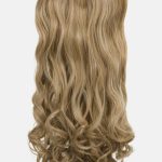 KOKO 8 Piece Clip in Hair Extensions Full Head Hairpiece Curly 22”