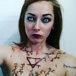 White Out Halloween Contact Lenses - Image 2